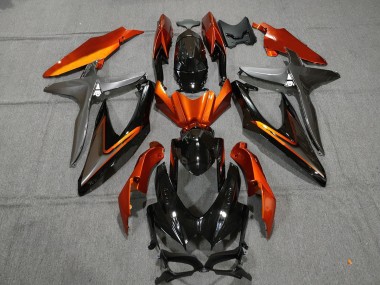 Acquista Stile Arancione Bruciato OEM 08-10 GSXR 600-750 Carene Moto