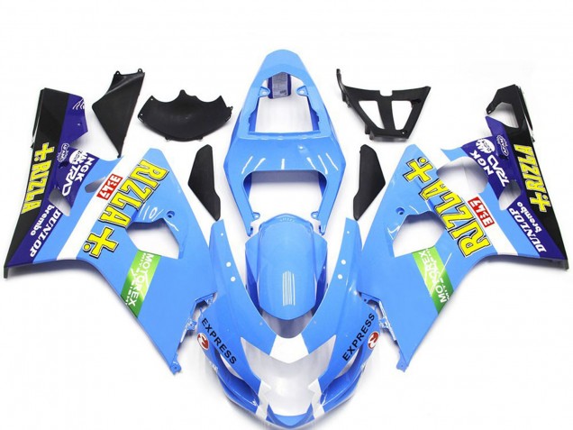 Stile Azzurro Rizla 04-05 GSXR 600-750 Carene Moto