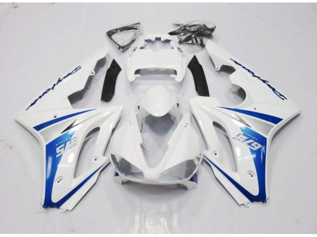 Stile Bianco & Blu 06-08 Daytona 675 Carene Moto