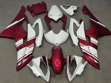 Acquista Stile Bianco Lucido & Rosso OEM 08-16 R6 Carene Moto