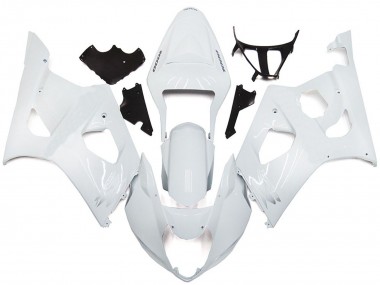 Acquista Stile Bianco Lucido Semplice 03-04 GSXR 1000 Carene Moto