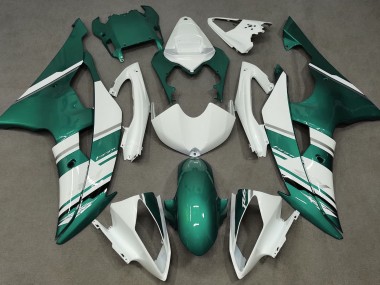 Acquista Stile Bianco Lucido & Verde Schiuma Di Mare OEM 08-16 R6 Carene Moto