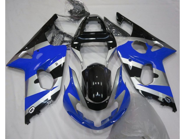 Stile Blu Argento OEM 00-02 GSXR 1000 Carene Moto