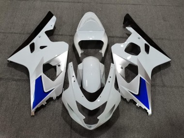 Acquista Stile Blu Bianco & Argento 04-05 GSXR 600-750 Carene Moto