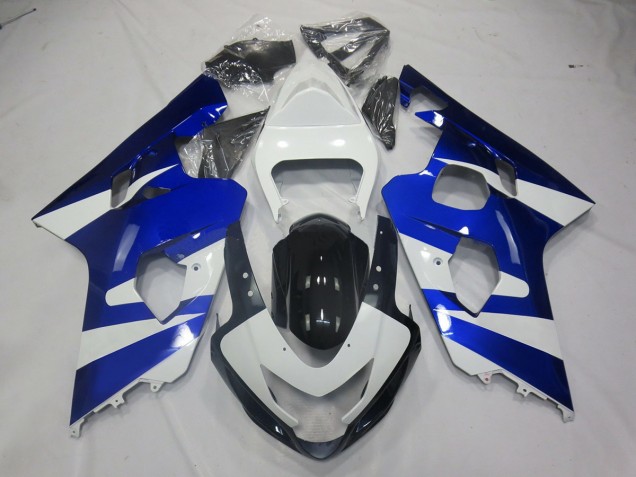 Stile Blu Bianco OEM 04-05 GSXR 600-750 Carene Moto