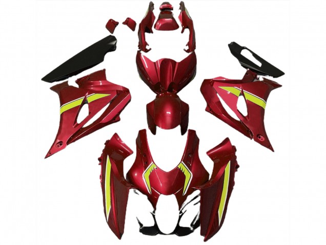 Stile Di Serie Rosso 17-23 GSXR 1000 Carene Moto