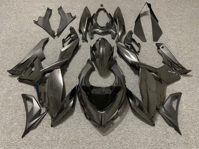 Stile Fibra Di Carbonio 18-23 Ninja 400 Carene Moto