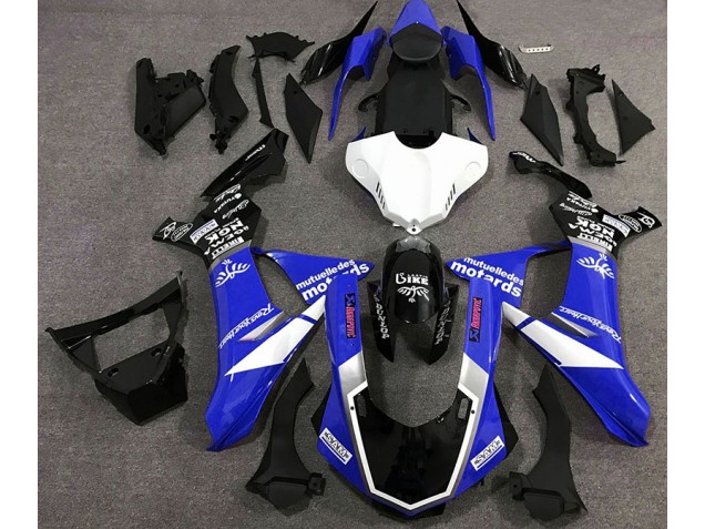 Stile Logo Blu Lucido 15-19 R1 Carene Moto
