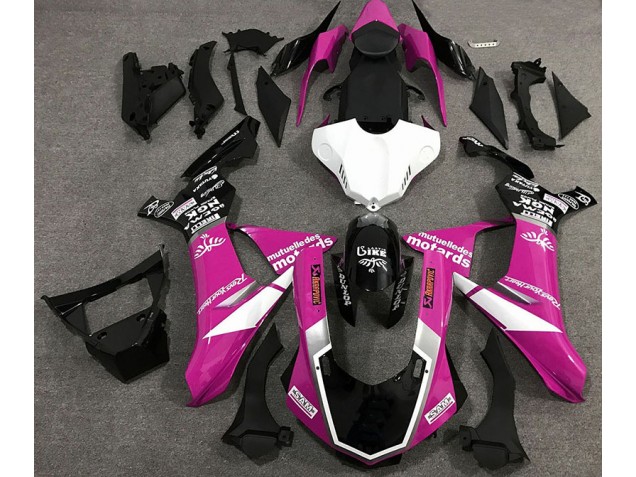 Stile Logo Rosa Lucido 15-19 R1 Carene Moto