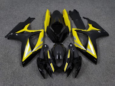 Acquista Stile Nero & Giallo OEM 06-07 GSXR 600-750 Carene Moto