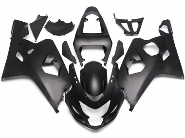 Acquista Stile Nero Opaco Con Decalcomanie Rosse 04-05 GSXR 600-750 Carene Moto
