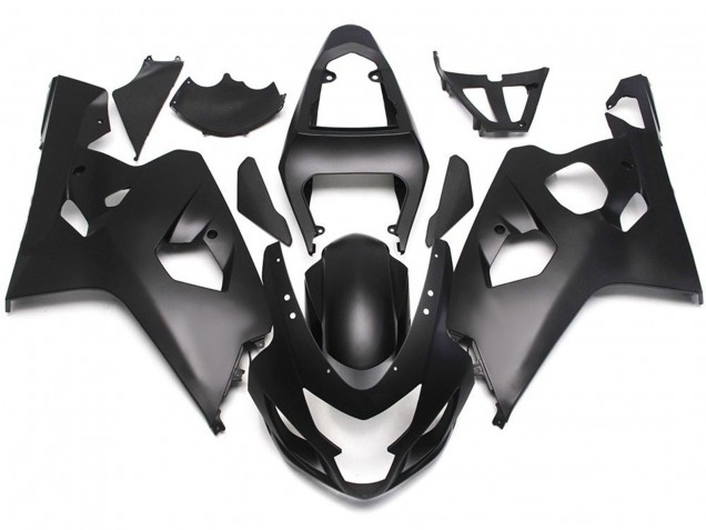 Stile Nero Opaco Con Decalcomanie Rosse 04-05 GSXR 600-750 Carene Moto