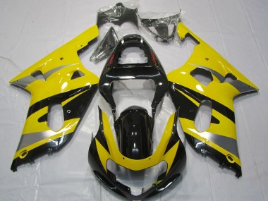 Acquista Stile OEM Giallo 01-03 GSXR 600-750 Carene Moto