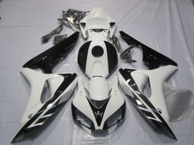 Acquista Stile OEM In Bianco & Nero Senza Decalcomanie 06-07 CBR1000RR Carene Moto