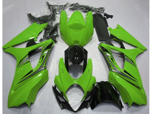 Stile OEM Verde 07-08 GSXR 1000 Carene Moto