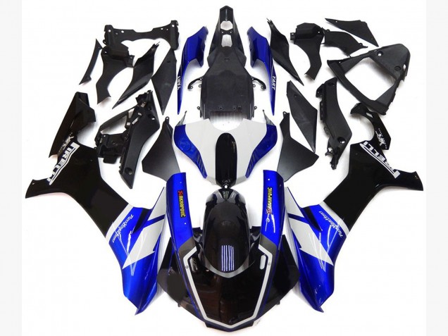 Stile Personalizzato Blu & Bianco 15-19 R1 Carene Moto