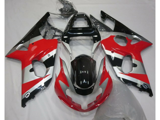 Stile Rosso Argento OEM 00-02 GSXR 1000 Carene Moto