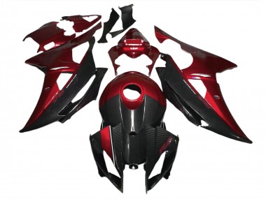 Acquista Stile Rosso Con Fibra Di Carbonio 08-16 R6 Carene Moto