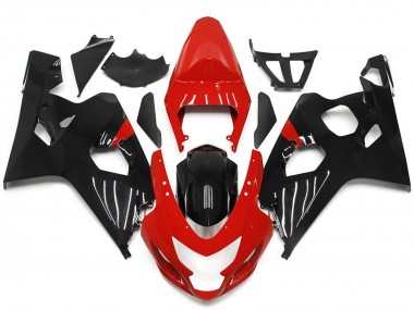 Acquista Stile Rosso & Nero Lucido 04-05 GSXR 600-750 Carene Moto