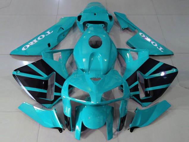 Stile Verde Acqua OEM 05-06 CBR600RR Carene Moto