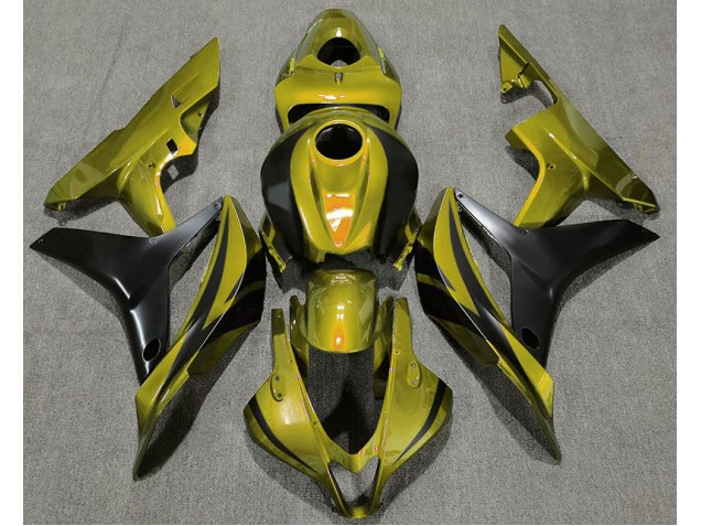 Stile Verde Oliva OEM 07-08 CBR600RR Carene Moto
