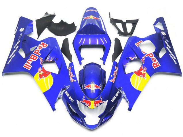 Stile Vibrante Blu Rosso Toro 04-05 GSXR 600-750 Carene Moto