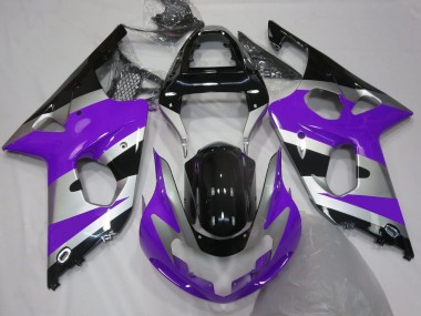 Acquista Stile Viola Argento OEM 00-02 GSXR 1000 Carene Moto