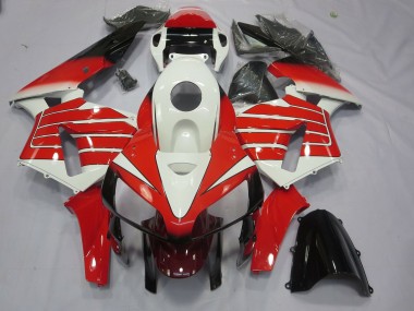 Acquista Striscia Larga Rossa & Bianca 05-06 CBR600RR Carene Moto