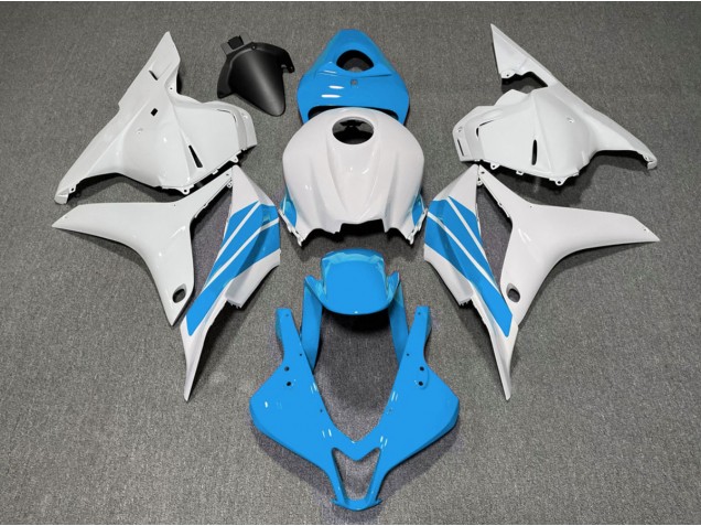 Striscia Laterale Azzurra & Bianca 09-12 CBR600RR Carene Moto