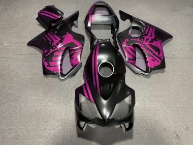 Acquista Teschio Nero Opaco & Rosa 01-03 CBR600 F4i Carene Moto