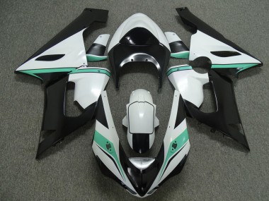 Acquista Verde Acqua Bianco & Nero 05-06 ZX6R Carene Moto