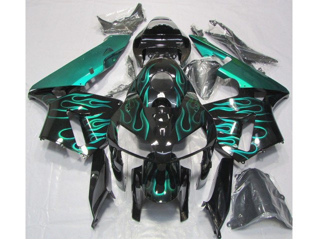 Verde Acqua Brillante Fiamma 05-06 CBR600RR Carene Moto