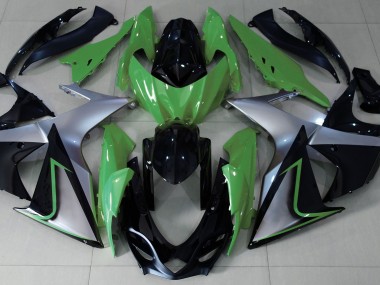 Acquista Verde Argento & Nero 09-16 GSXR 1000 Carene Moto