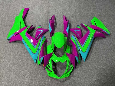 Acquista Verde Azzurro & Magenta 11-24 GSXR 600-750 Carene Moto