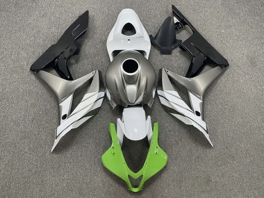 Acquista Verde Bianco & Grigio 07-08 CBR600RR Carene Moto