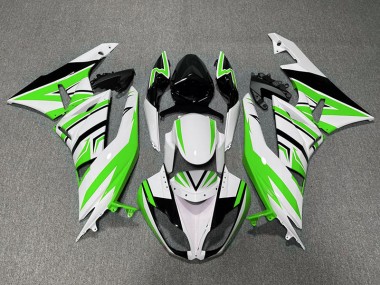 Acquista Verde Bianco & Nero Zag 09-12 ZX6R Carene Moto