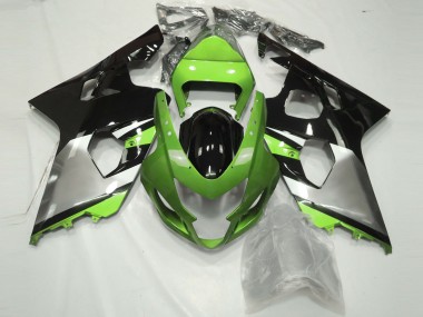 Acquista Verde Chiaro Argento & Nero 04-05 GSXR 600-750 Carene Moto