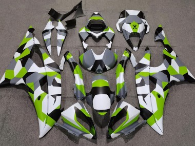 Acquista Verde Chiaro Camo Tinta Unita 08-16 R6 Carene Moto