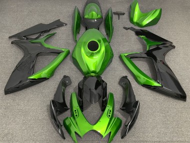 Acquista Verde Chiaro & Nero 06-07 GSXR 600-750 Carene Moto