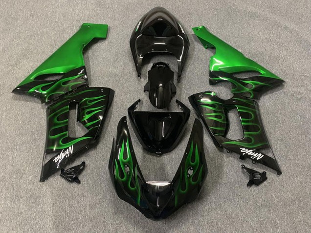 Verde Fiamma 05-06 ZX6R Carene Moto