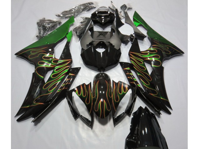 Verde Fiamma 08-16 R6 Carene Moto