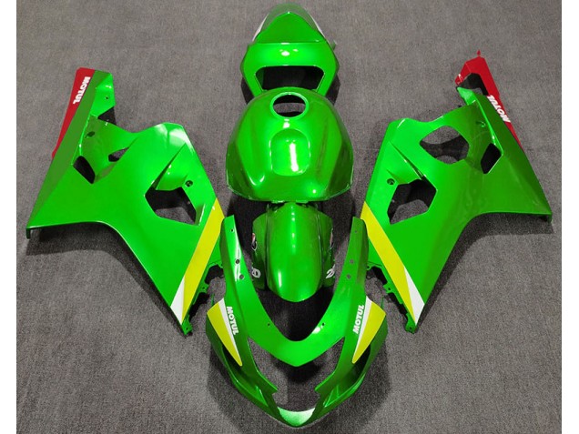Verde Lucido 04-05 GSXR 600-750 Carene Moto