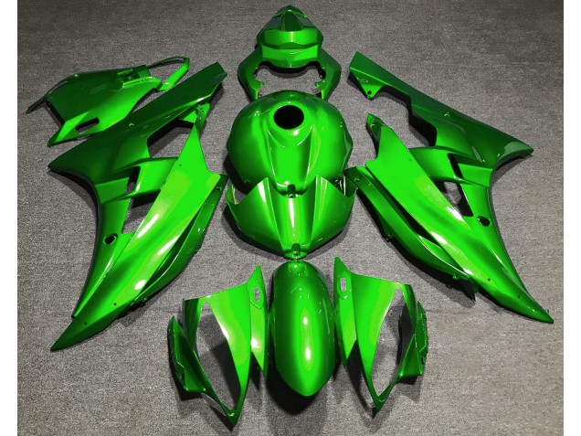Verde Lucido 06-07 R6 Carene Moto