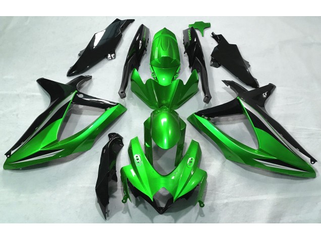 Verde Lucido 08-10 GSXR 600-750 Carene Moto