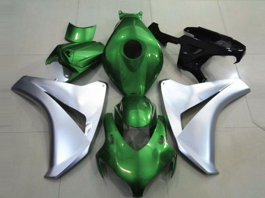 Acquista Verde Lucido & Argento 08-11 CBR1000RR Carene Moto