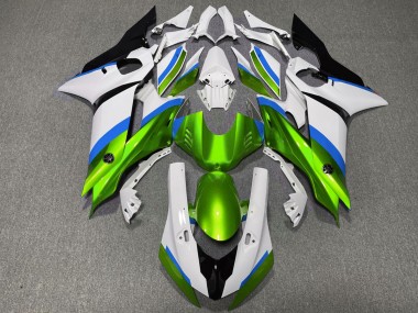 Acquista Verde Lucido & Azzurro 17-21 R6 Carene Moto