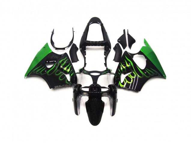 Verde Lucido Fiamma Tinta Unita 00-02 ZX6R Carene Moto