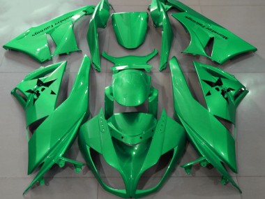 Acquista Verde Lucido & Loghi Personalizzati 09-12 ZX6R Carene Moto