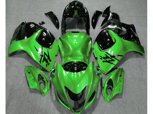 Verde Lucido & Nero 08-20 GSXR 1300 Carene Moto