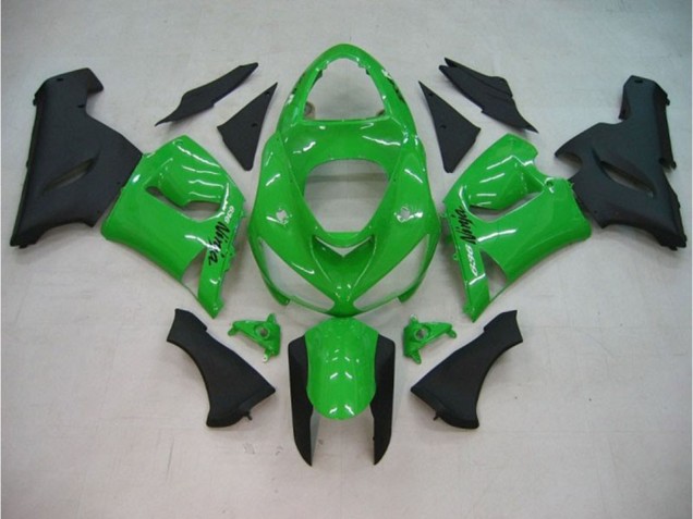 Verde Lucido Opaco 05-06 ZX6R Carene Moto